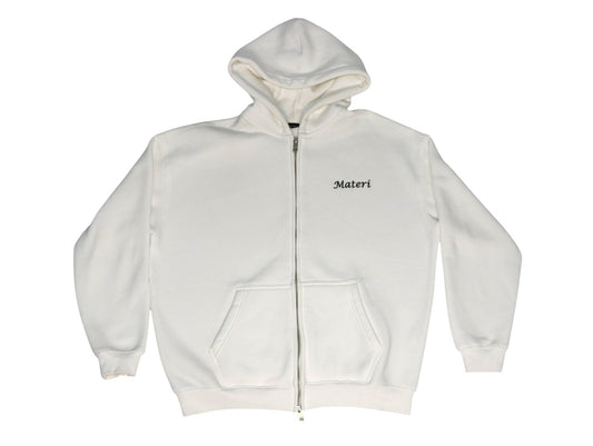 MATERI HOODIE CREME WHITE