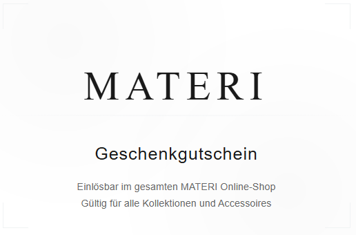 matericlo Geschenkgutschein